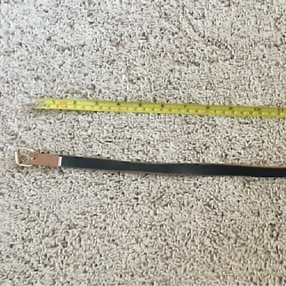 Girls tan and gold belt